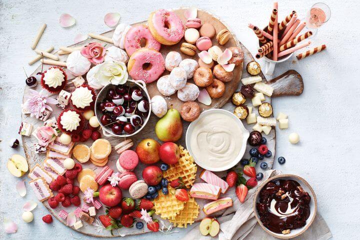 A high-quality-smooth Fourth of July dessert, or a recipe for folks that want to project themselves 4