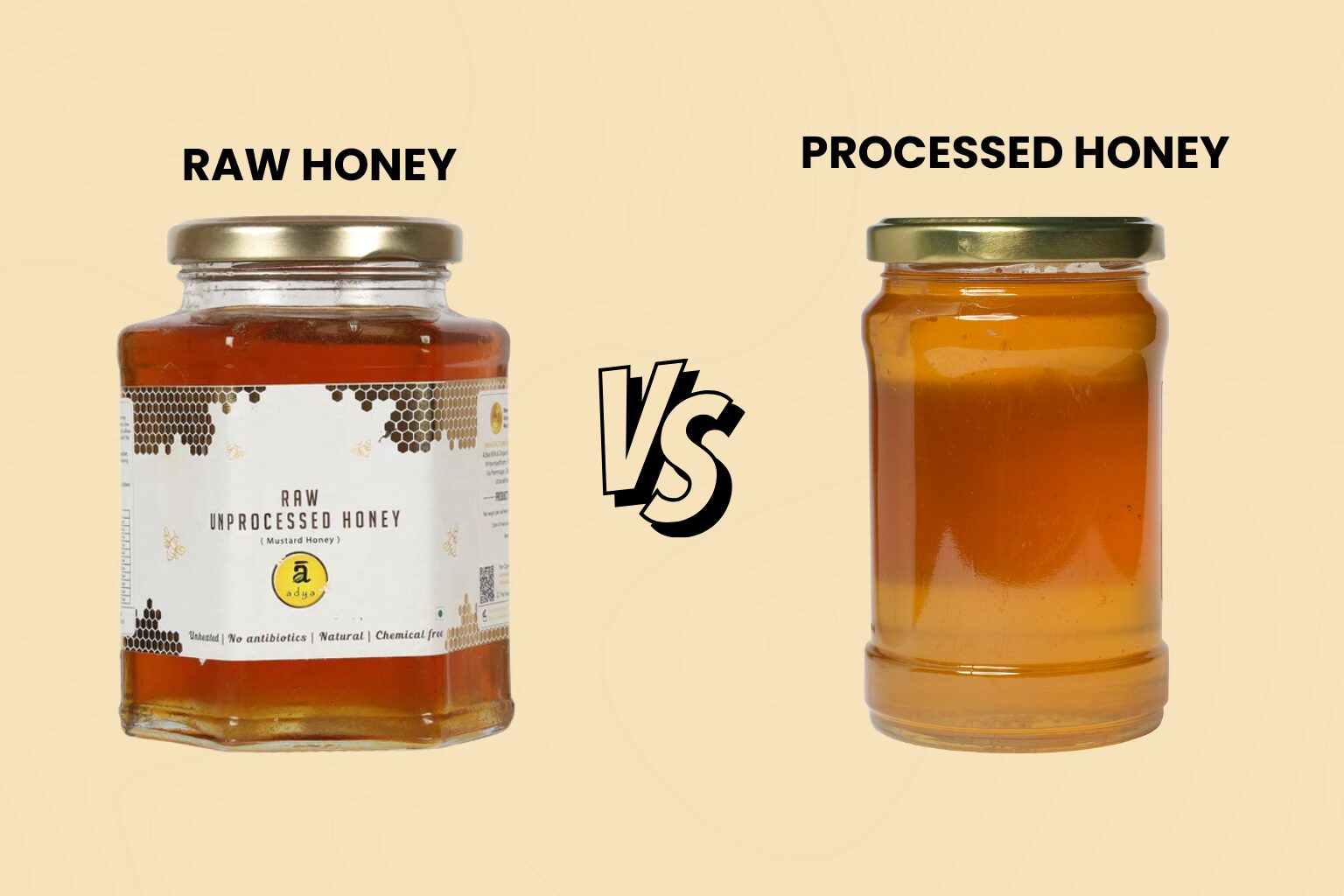 RAW VS. PROCESSED HONEY: WHICH ONE IS THE BEST FOR YOUR KITCHEN? 1